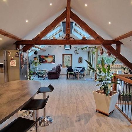 Bel appartement 120 m² très lumineux avec terrasse Morvillars Esterno foto